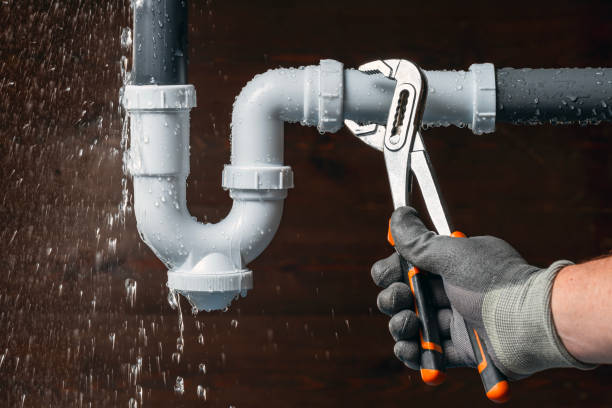 Professional Sewer Line Repair technician working in Lacona, NY